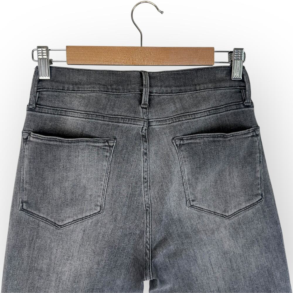 FRAME Denim Women's Le High Straight Gray Field Foil Tux LHSTFTX710 Size 28 - Picture 5 of 10